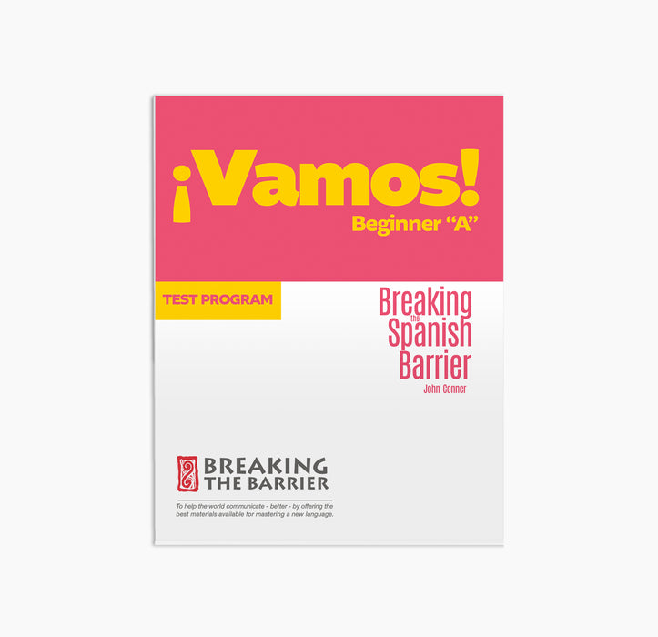 ¡Vamos! Beginner "A" Test Program (Hard Copy)