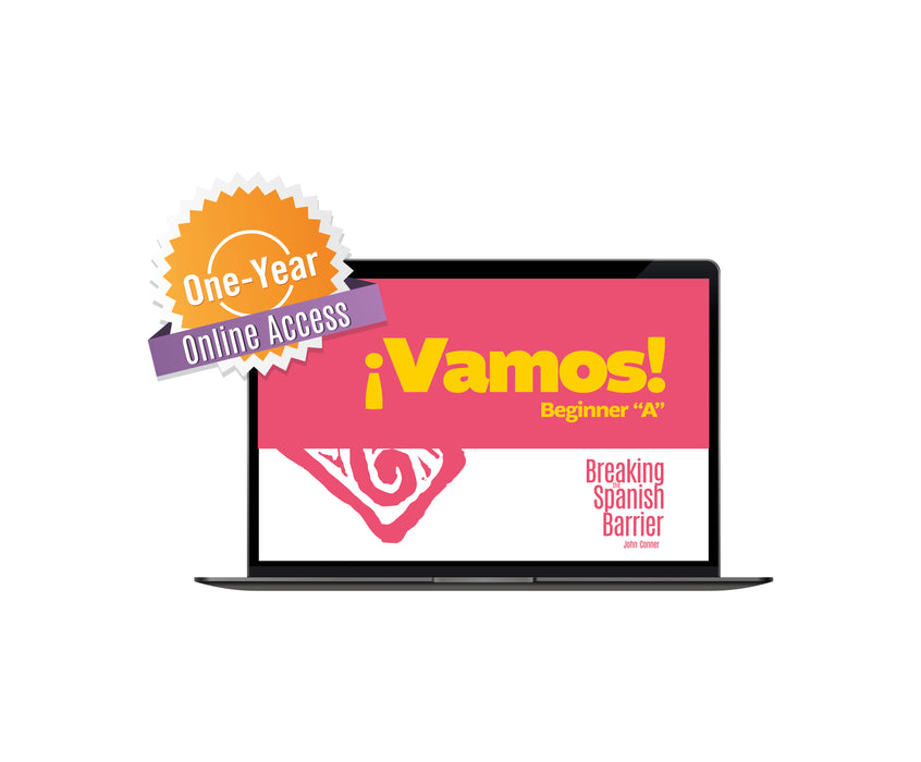 ¡Vamos! Beginner "A" Online Access
