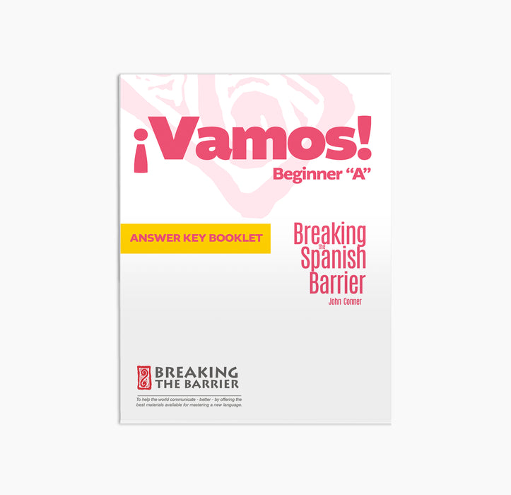 ¡Vamos! Beginner "A" Answer Key Booklet
